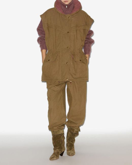 Isabel Marant Brown Damone Coat
