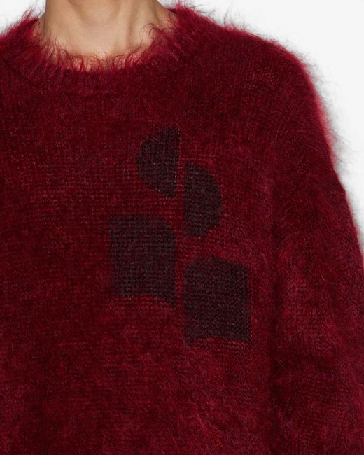 Isabel Marant Red Mirello Sweater for men