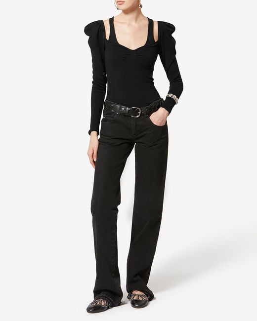 Isabel Marant Black Sielle Sweater