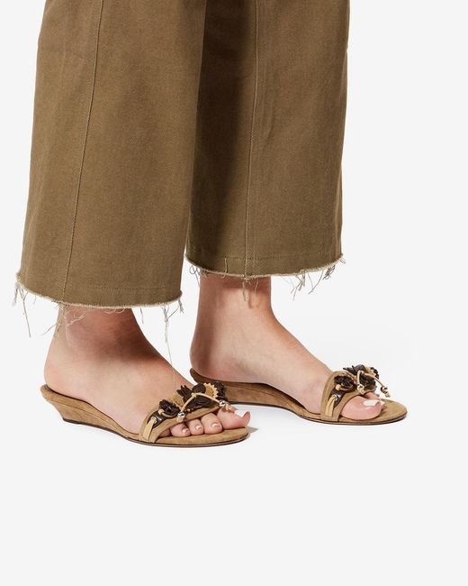 Isabel Marant Gray Iela Sandals