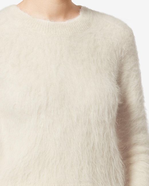 Isabel Marant White Hermine Sweater
