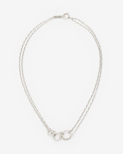 Isabel Marant Black Dancing Ring Necklace for men