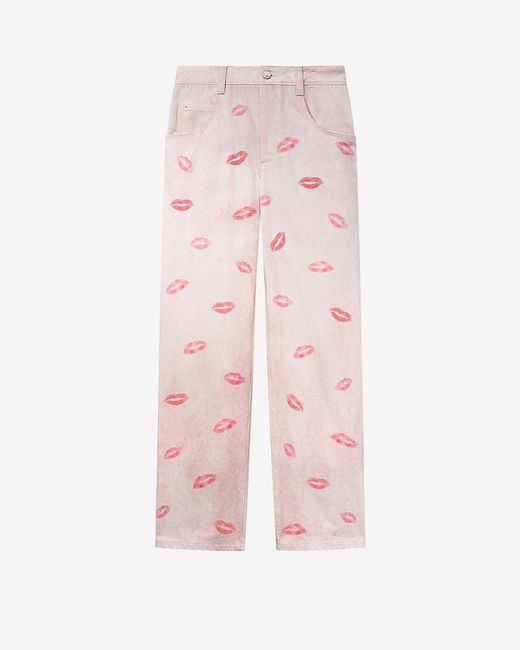 Isabel Marant Pink Brinsa Pants