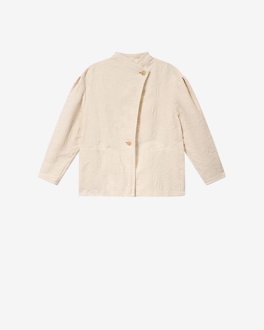 Isabel Marant Natural Uadie Coat