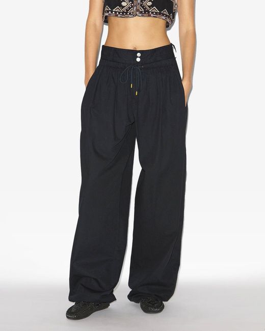 Isabel Marant Blue Inaya Pants