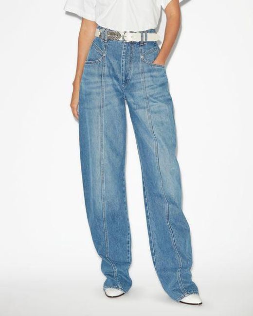 Isabel Marant Blue Vetan Pants