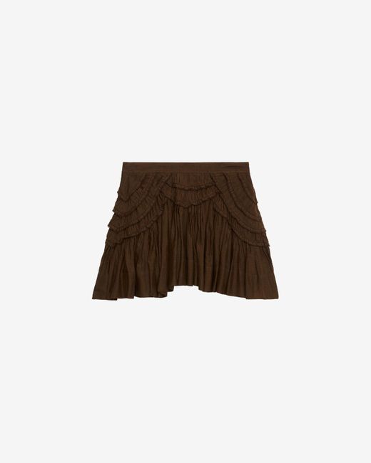 Falda Ceola Isabel Marant de color Brown