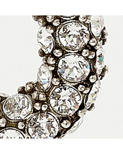 Isabel Marant White Funky Ring Earrings