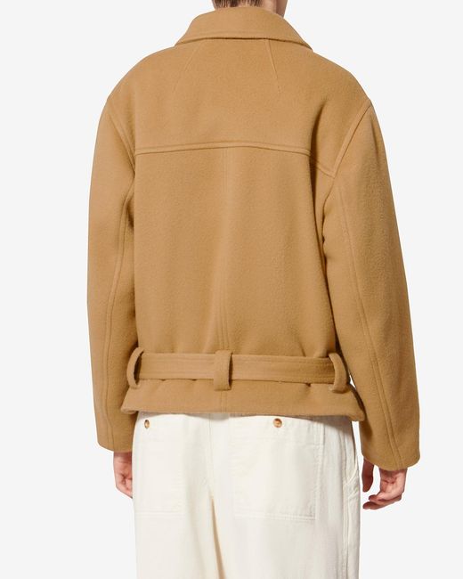 Isabel Marant Natural Warna Coat