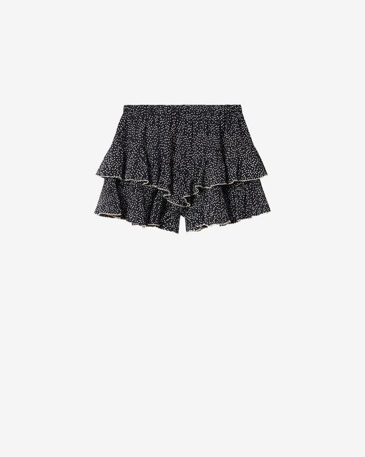 Isabel Marant Black Jocadia Shorts