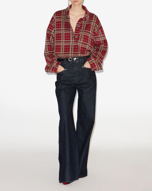 Isabel Marant Blue Lemony Pants