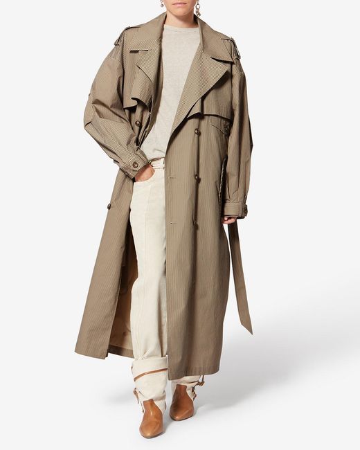 Isabel Marant White Chilma Coat