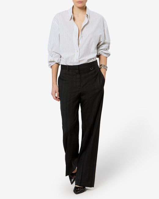 Isabel Marant White Aurora Shirt