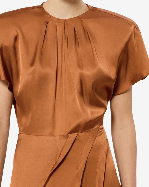 Isabel Marant Brown Namsha Dress