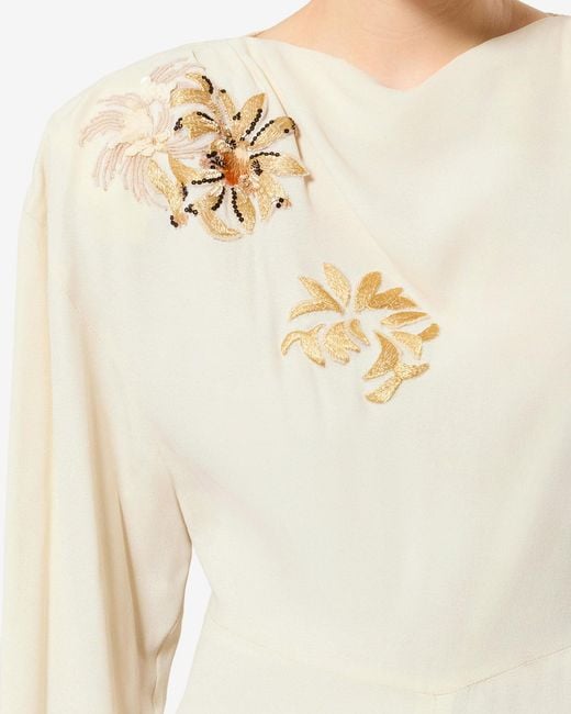 Isabel Marant White Samsha Dress