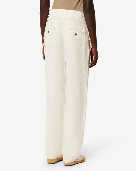 Isabel Marant White Sharon Pants