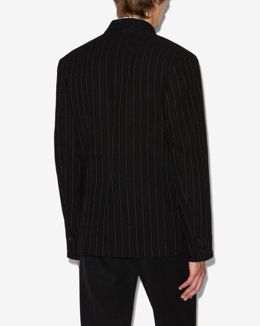 Giacca Meddie di Isabel Marant in Black da Uomo