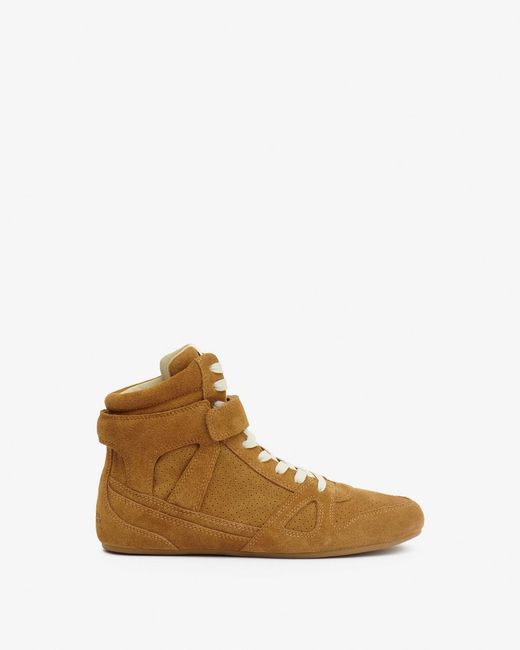 Isabel Marant Metallic Senny High Sneakers