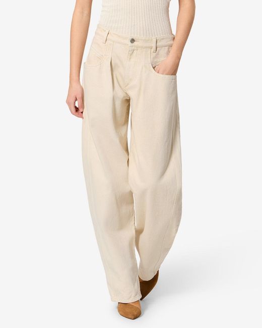 Isabel Marant Natural Lisha Pants