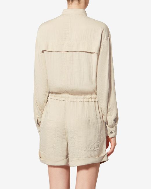 Isabel Marant White Betyna Playsuit