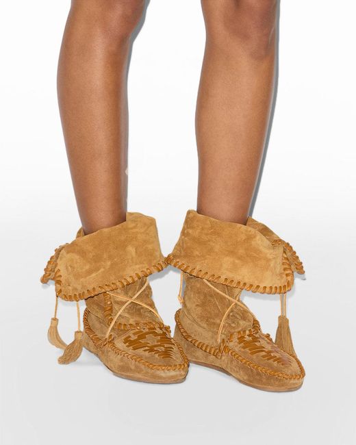 Isabel Marant Brown Winki Boots