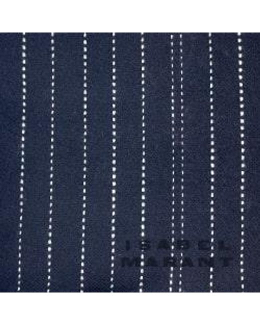 Isabel Marant Blue Carlysta Scarf