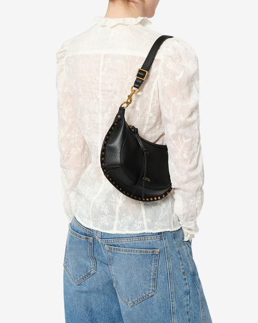 Isabel Marant Black Oskan Moon Bag