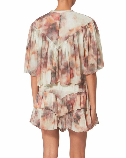 Isabel Marant White Veelia Top