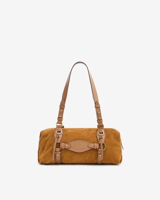 Isabel Marant Brown Tilpa Mini Suede Bag