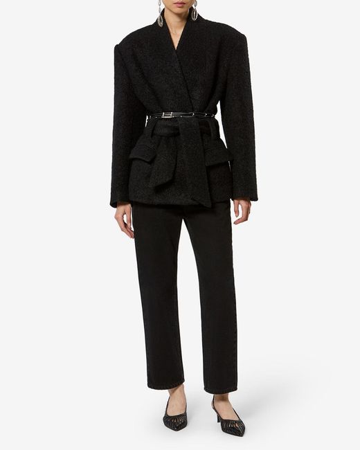 Isabel Marant Black Syndra Wool Jacket