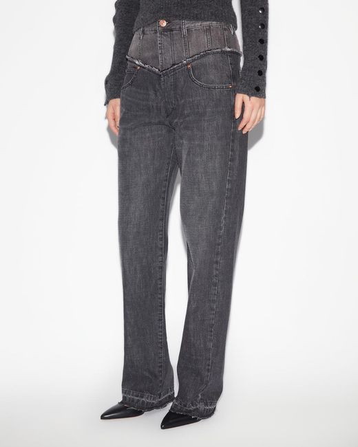 Isabel Marant Gray Noemie Pants