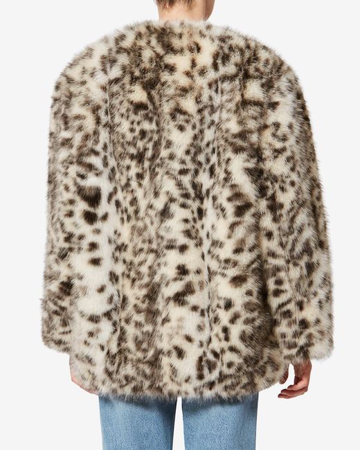 Isabel Marant Natural Aglae Coat