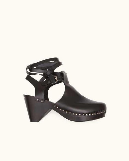 Isabel Marant Black Tulee Clog