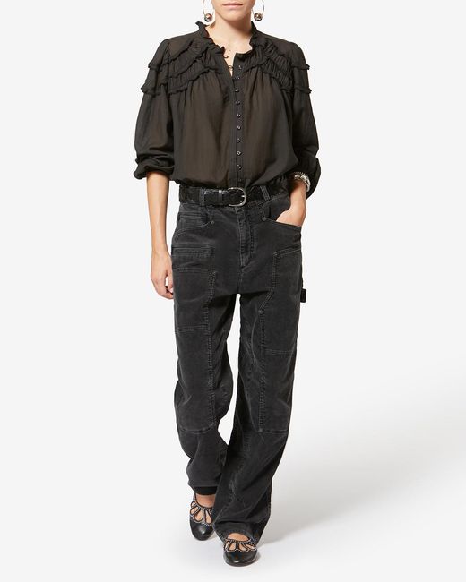 Isabel Marant Gray Lois Pants