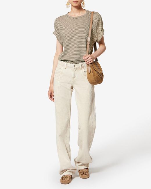 Isabel Marant White Zewel T-Shirt