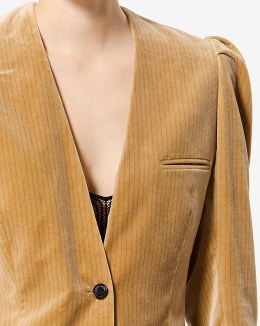 Isabel Marant White Fereole Jacket
