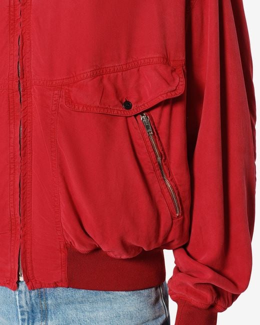 Isabel Marant Red Sabastian Jacket for men