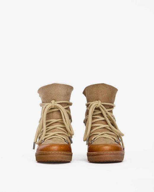 Isabel Marant Natural Nowles Boots