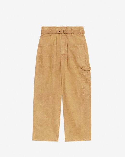 Pantalón Mathilda Isabel Marant de color Natural