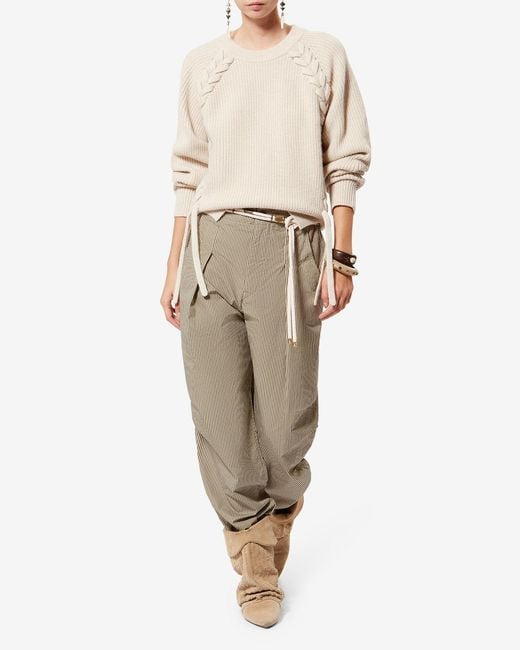 Isabel Marant Natural Ceryne Pants