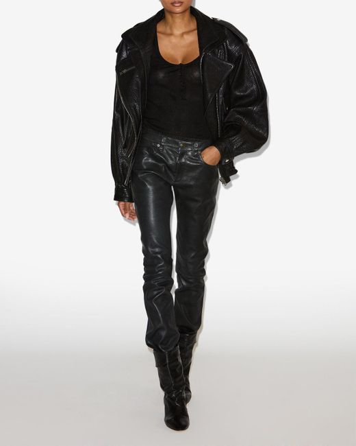 Isabel Marant Black Aneli Jacket