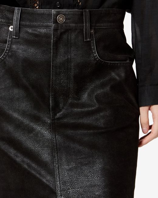 Isabel Marant Black Bisane Skirt