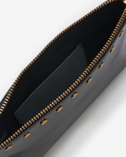 Isabel Marant Black Oskan Flat Pouch