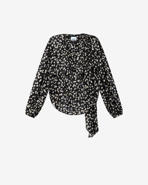 Isabel Marant Black Firma Top