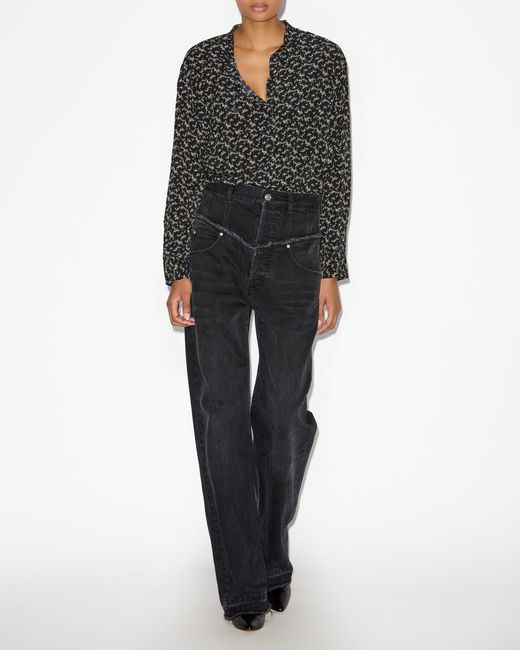 Isabel Marant Black Catchell Shirt