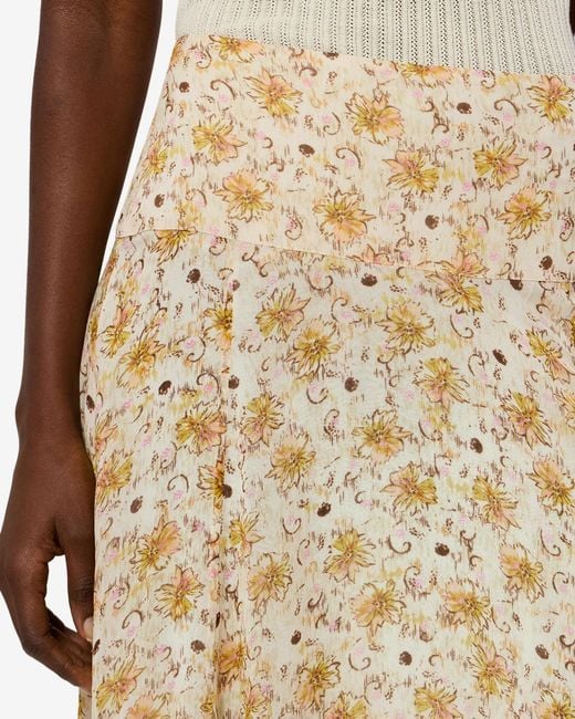 Isabel Marant Natural Fran Skirt