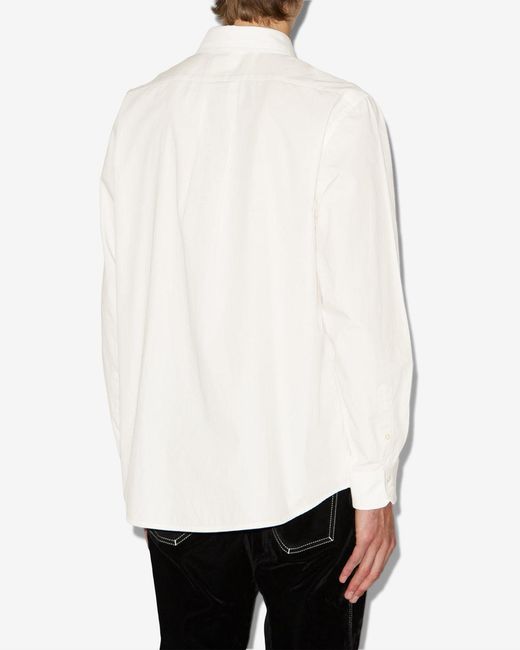 Isabel Marant White Nathan Shirt for men