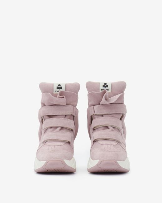 Isabel Marant Pink Balskee Sneakers