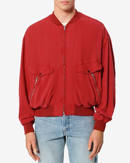 Isabel Marant Red Sabastian Jacket for men