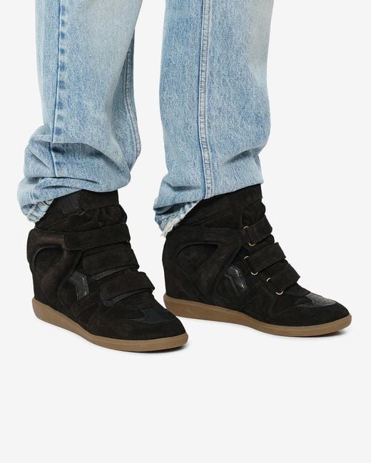 Isabel Marant Black Bekett Sneakers for men
